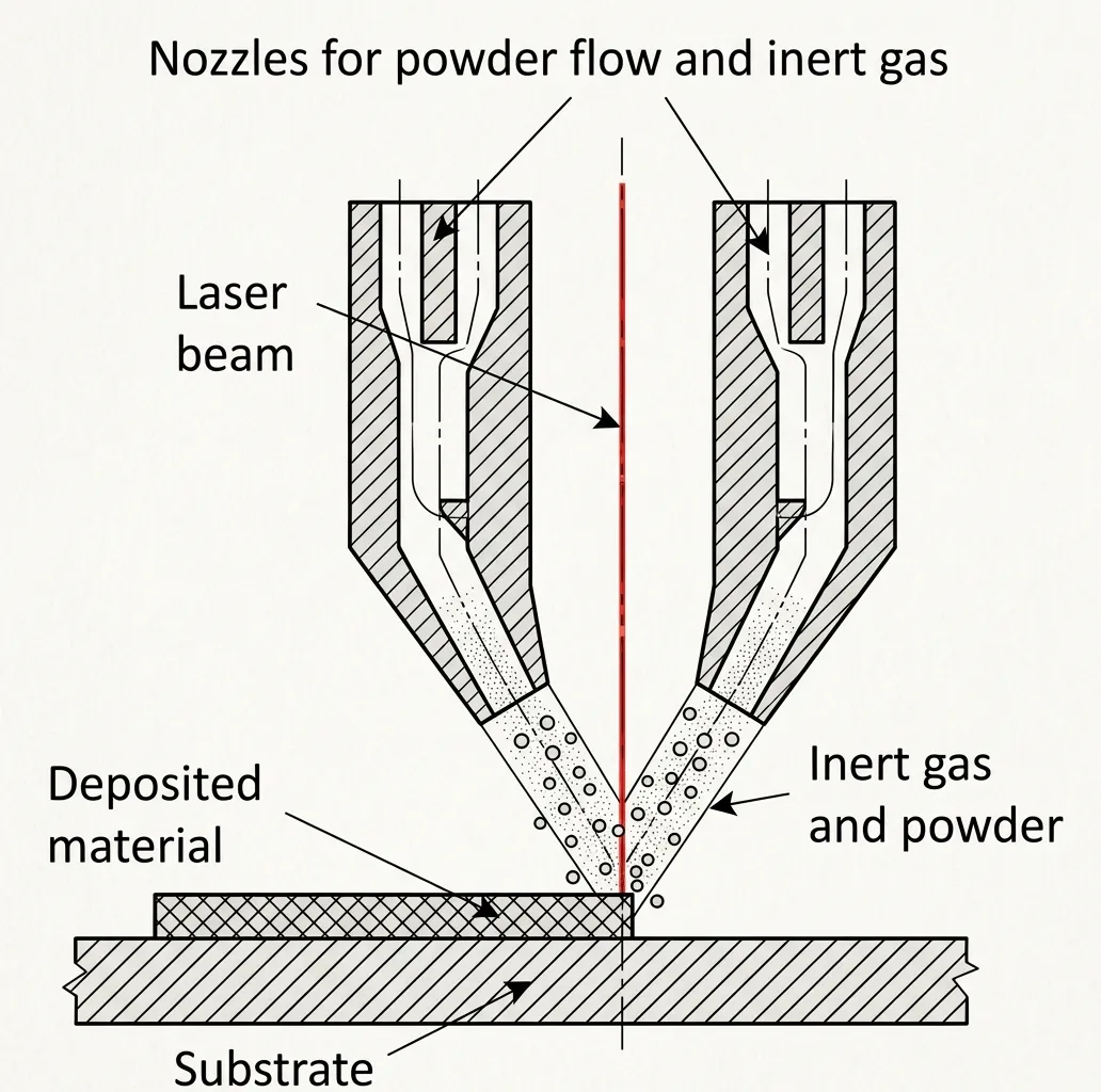 DED - Laser Directed Energy Deposition
