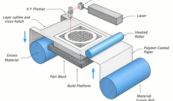 Sheet lamination Schematic