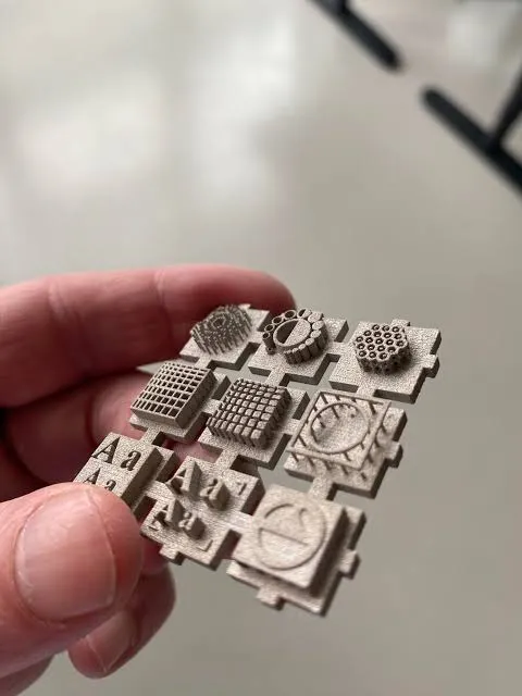 Binder Jetting Samples